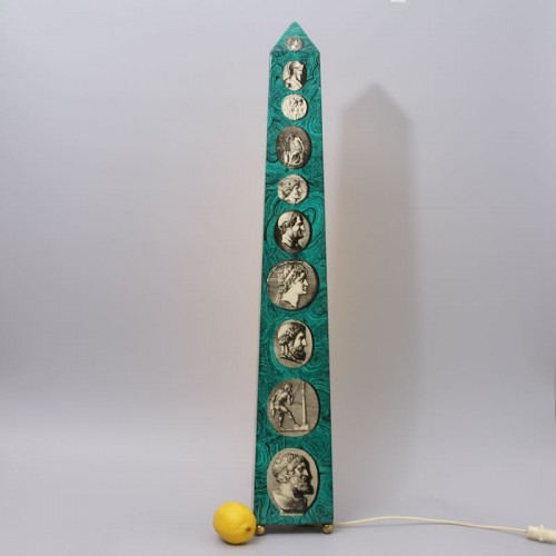 Lighting  - Piero Fornasetti - | Large &quot;Obelisk&quot; Lamp