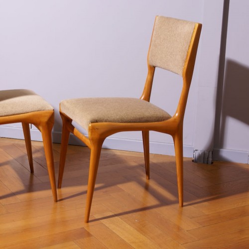 Antiquités - Carlo de Carli Six Chairs Set - Cassina Edition