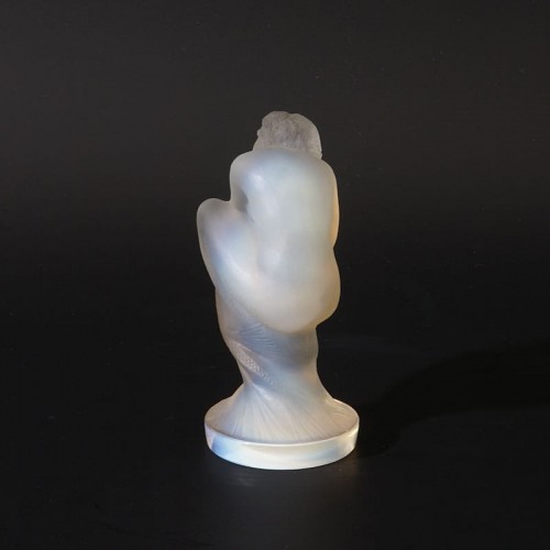 René Lalique - "Sirène" statuette en verre opalescent - Galerie Latham
