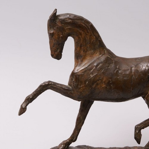 Art Déco - Bronze Horse - Eduard Bick (1883-1947)