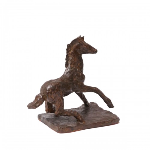 Bronze Horse by Pierre Blanc (1902-1986)