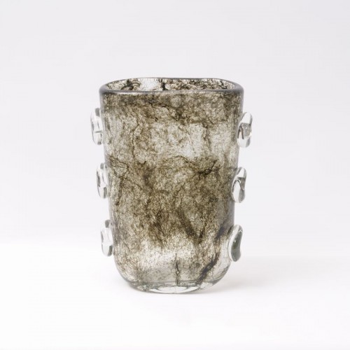 XXe siècle - Grand vase "Crepusculo" en verre de Ferro-Toso-Barovier (1889-1974)