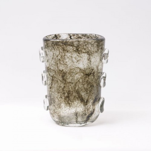 XXe siècle - Grand vase "Crepusculo" en verre de Ferro-Toso-Barovier (1889-1974)