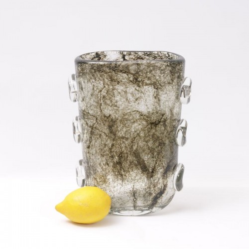 Grand vase "Crepusculo" en verre de Ferro-Toso-Barovier (1889-1974) - Art Déco