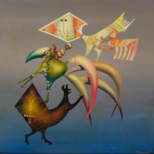 "Cerf-volant" - Jules Perahim (1914-2008) 