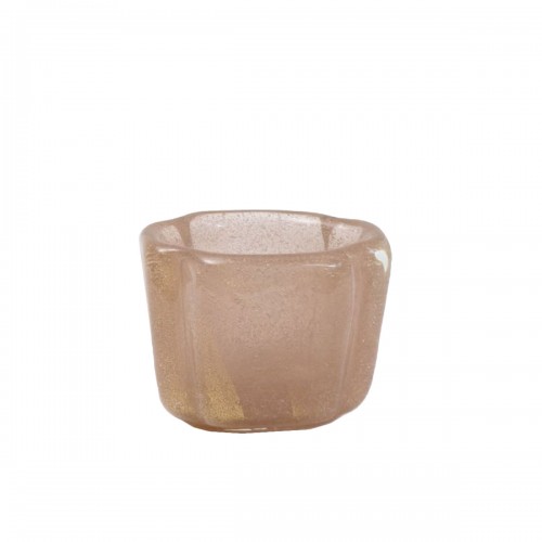 &quot;A bollicine&quot; Venini Glass Vase, model n° 3569, designed by Carlo Scapa