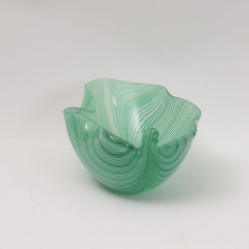 Glass & Crystal  - Venini Glass Leaf designed by Tyra Lundgren