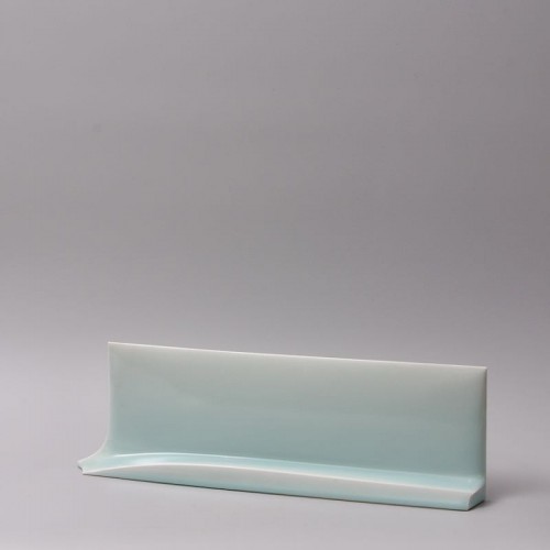 Asian Works of Art  - Abstract Celadon Porcelain Sculpture by Sueharu Fukami