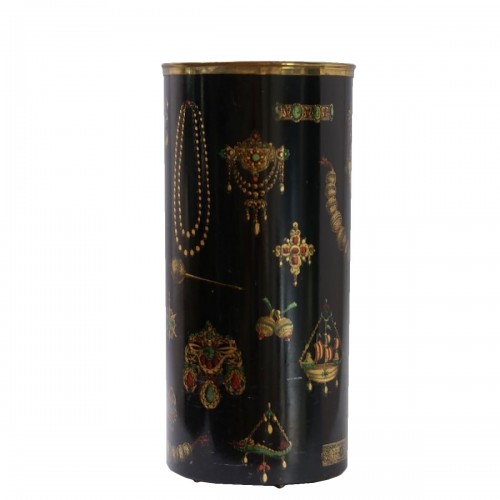 "Gioielli" Metal Umbrella Stand by Fornasetti