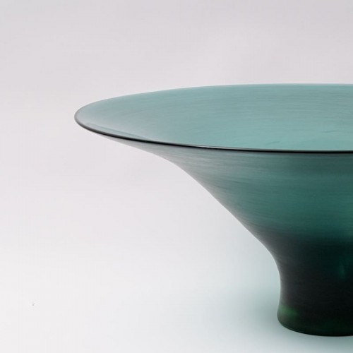 XXe siècle - Grande coupe en verre "inciso" de Paolo Venini, 1956, Murano