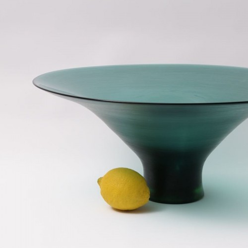 Années 50-60 - Grande coupe en verre "inciso" de Paolo Venini, 1956, Murano