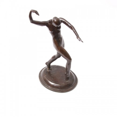 Bronze &quot;Dancer&quot; | Art-deco Sculpture - Arnold Huggler (1894-1988) - Sculpture Style Art Déco