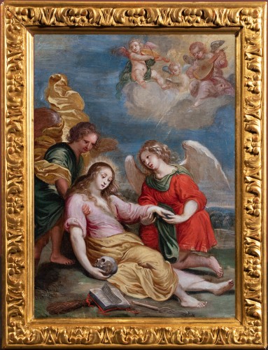 Marie Madeleine en extase par Francken III et atelier 17è siècle