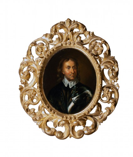 Portrait d'Olivier Cromwell, Angleterre début du 19e siècle