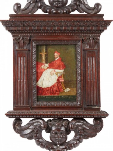 Portrait du cardinal Charles de Lorraine, époque 17e siècle - Galerie Laury-Bailly