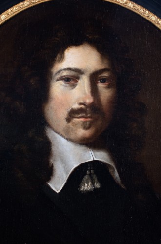 Portrait d’homme, Flandre 17è siècle - Tableaux et dessins Style Louis XIII