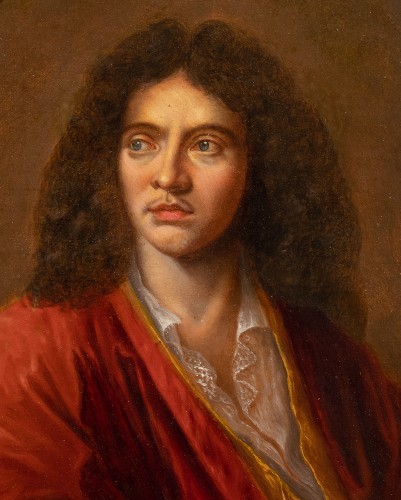 Portrait de Molière, école française début du 18e siècle