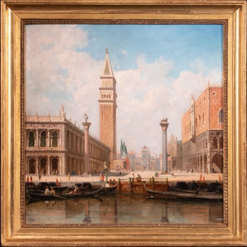 Vue de Venise, école française fin 19e siècle