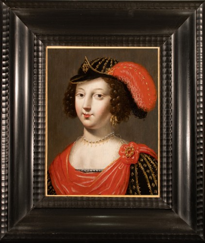 Portrait d'une aristocrate, début du 17e siècle par Jean Ducayer