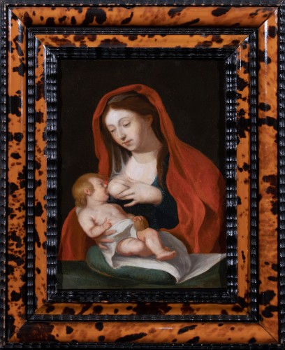 Vierge allaitante ( Madonna lactans ) 17e siècle