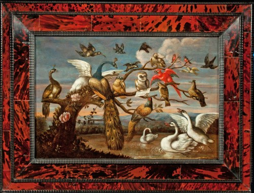 Le concert des oiseaux - Flandre début du XVIIIe siècle, entourage de van Kessel