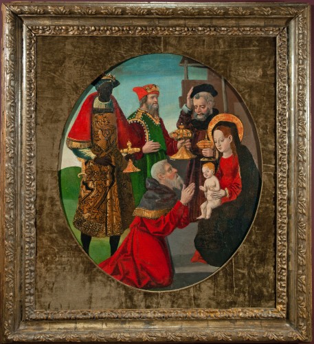 L'adoration des mages, Espagne vers 1520