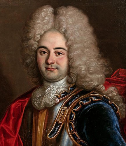 Portrait de jeune homme en armure, attribué à André Bouys - Tableaux et dessins Style Louis XIV