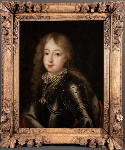Portrait de Philippe V d'Espagne , France fin 17e siècle