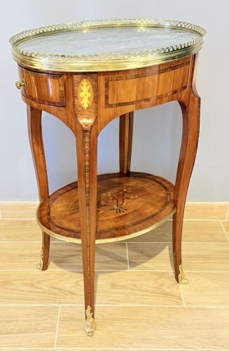 Salon table, stamped Lacroix - Furniture Style Louis XV