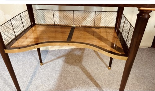 Louis XVI - Table à écrire Louis XVI estampillée Jean-Francois LELEU