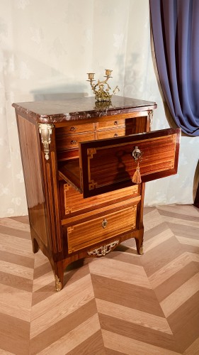Mobilier Bureau et Secrétaire - Petit secrétaire de Dame Transition estampillé Guillaume CORDIE