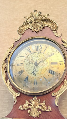 Antiquités - Régulateur de parquet d'époque Régence