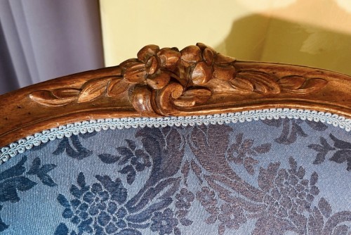 Sièges Fauteuil & Bergère - Marquise corbeille Louis XV