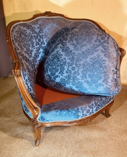 XVIIIe siècle - Marquise corbeille Louis XV