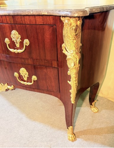 Commode Régence dite à la Cressent, France 18e siècle - Galerie Leroy