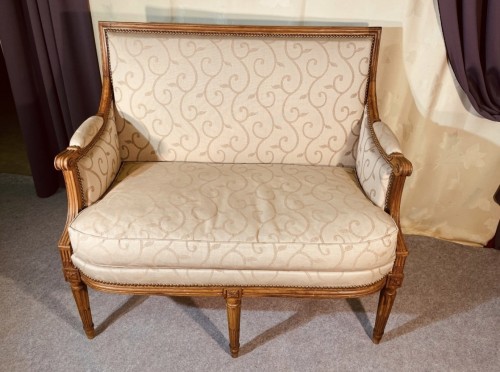 Antiquités - Canapé estampillé I. B. SENE (1747-1803)