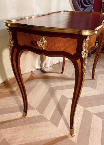 Mobilier Bureau et Secrétaire - Table à écrire signée BEURDELEY (1808-1882)