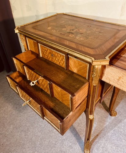 Meuble à système estampillé WASSMUS 19e siècle - Napoléon III