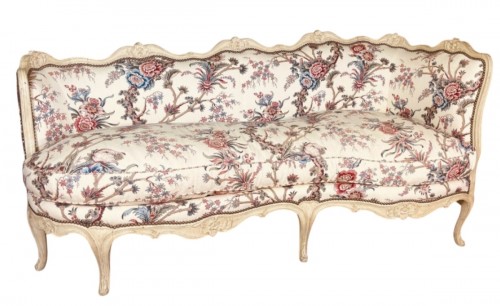 Canapé Louis XV dit Veilleuse, XVIIIe siècle