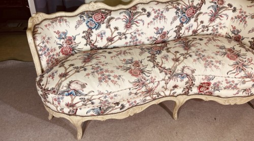 Sièges Canapé & Mobilier de Salon - Canapé Louis XV dit Veilleuse, XVIIIe siècle