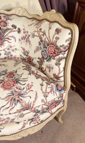 Antiquités - Canapé Louis XV dit Veilleuse, XVIIIe siècle