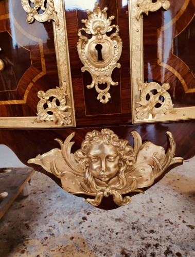 XVIIIe siècle - Commode Régence dite "à la Cressent" vers 1720