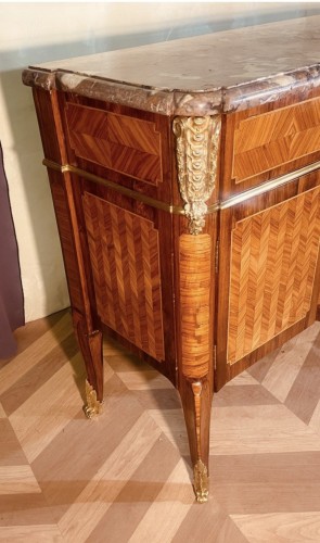 XVIIIe siècle - Commode Transition estampillée PERIDIEZ