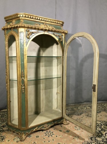 Louis XV - Vitrine Italienne du XVIIIe siècle