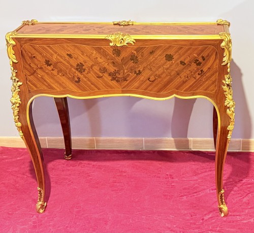 Antiquités - Bureau de pente d’après Bernard Van Riesen Burgh ( BVRB )