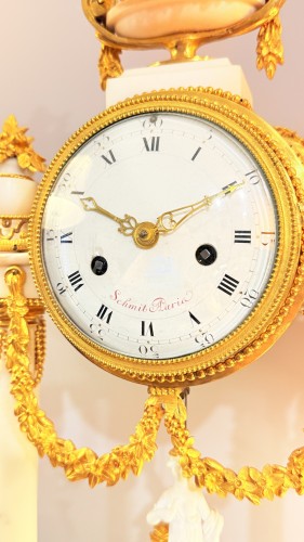 Pendule Louis XVI signée SCHMIT - Louis XVI