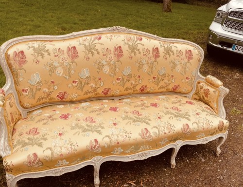 Paire de canapés Louis XV - Sièges Style Louis XV