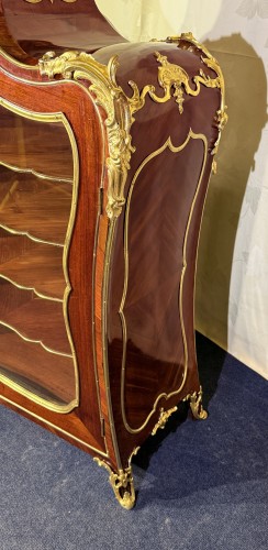 Mobilier Bureau et Secrétaire - Cartonnier à pendule du XVIIIe siècle