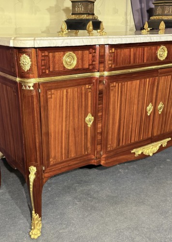 Commode Transition estampillée J.F. DUBUT  - Mobilier Style Transition