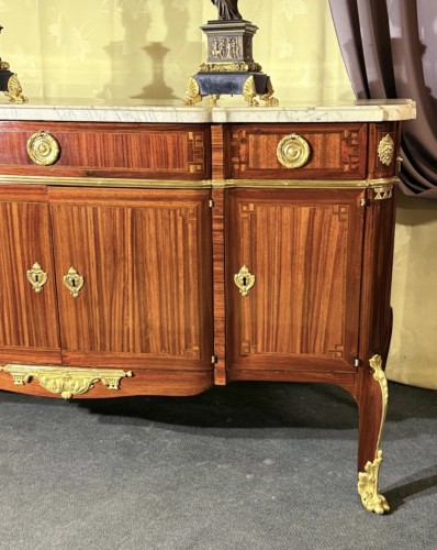 Antiquités - Commode Transition estampillée J.F. DUBUT 